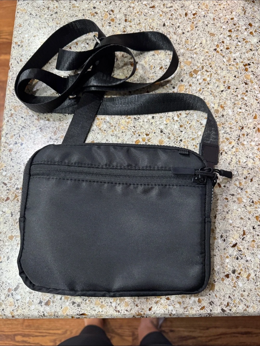 Black Crossbody Kendle with Adjustable Strap